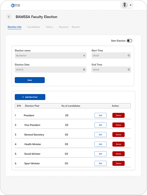 Dashboard preview