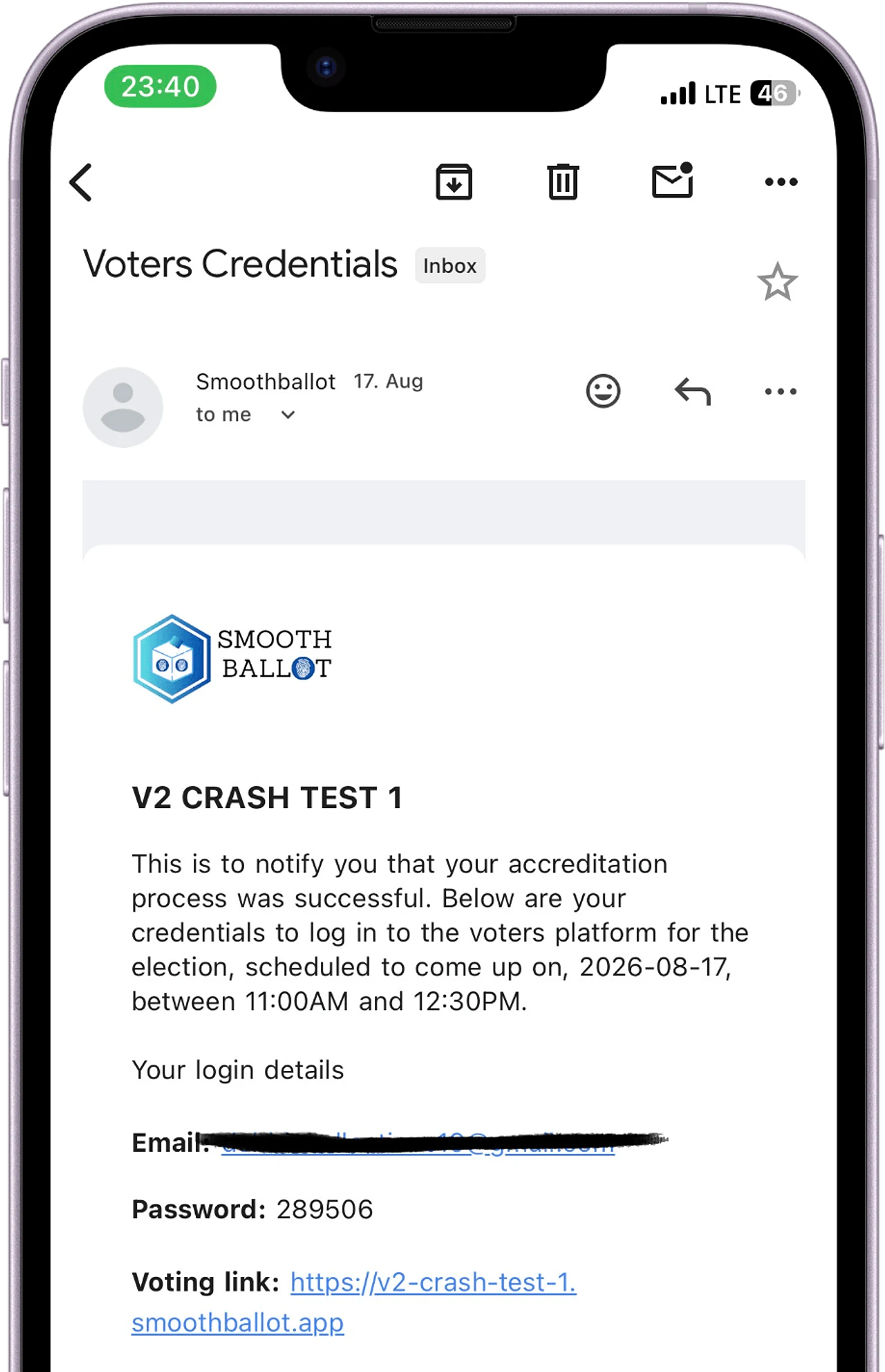 Personalized voter access